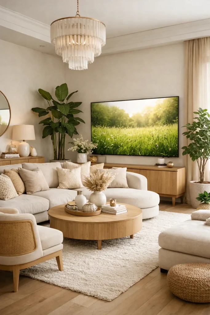 Looking for fresh home decor ideas that completely transform your space? These stunning living room decor ideas combine cozy textures, chic living room furniture, and natural vibes to create the ultimate living room aesthetic 🌿 From modern layouts to stylish accents, this guide is packed with beautiful living room inspiration you’ll want to copy ASAP! Save this for your next living room makeover 💚

#LivingRoomDecor #HomeDecorIdeas #LivingRoomInspiration