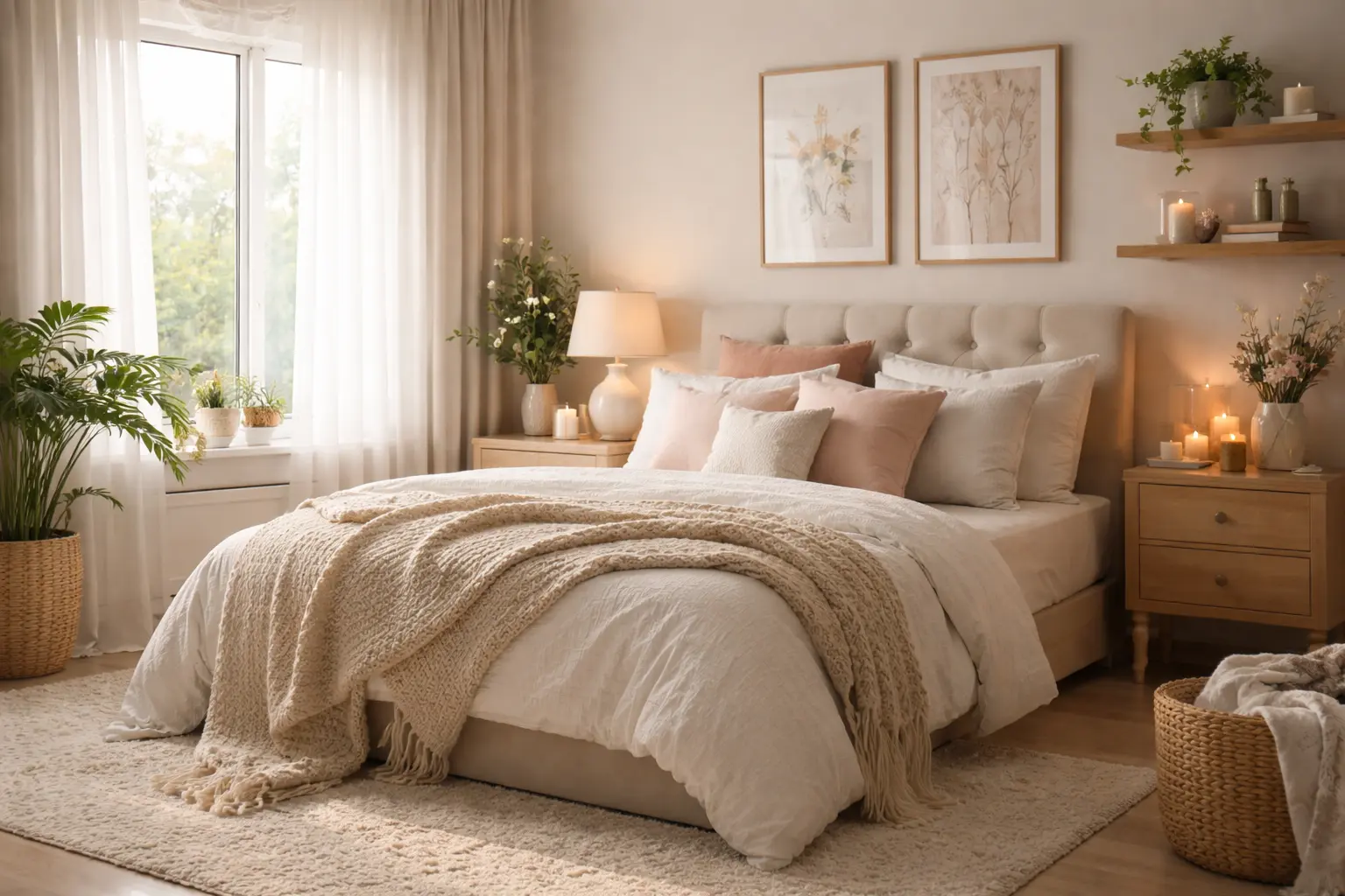 7 Bedroom Decor Wall Green Ideas That Instantly Upgrade Your Bedroom 🌿✨ (6)