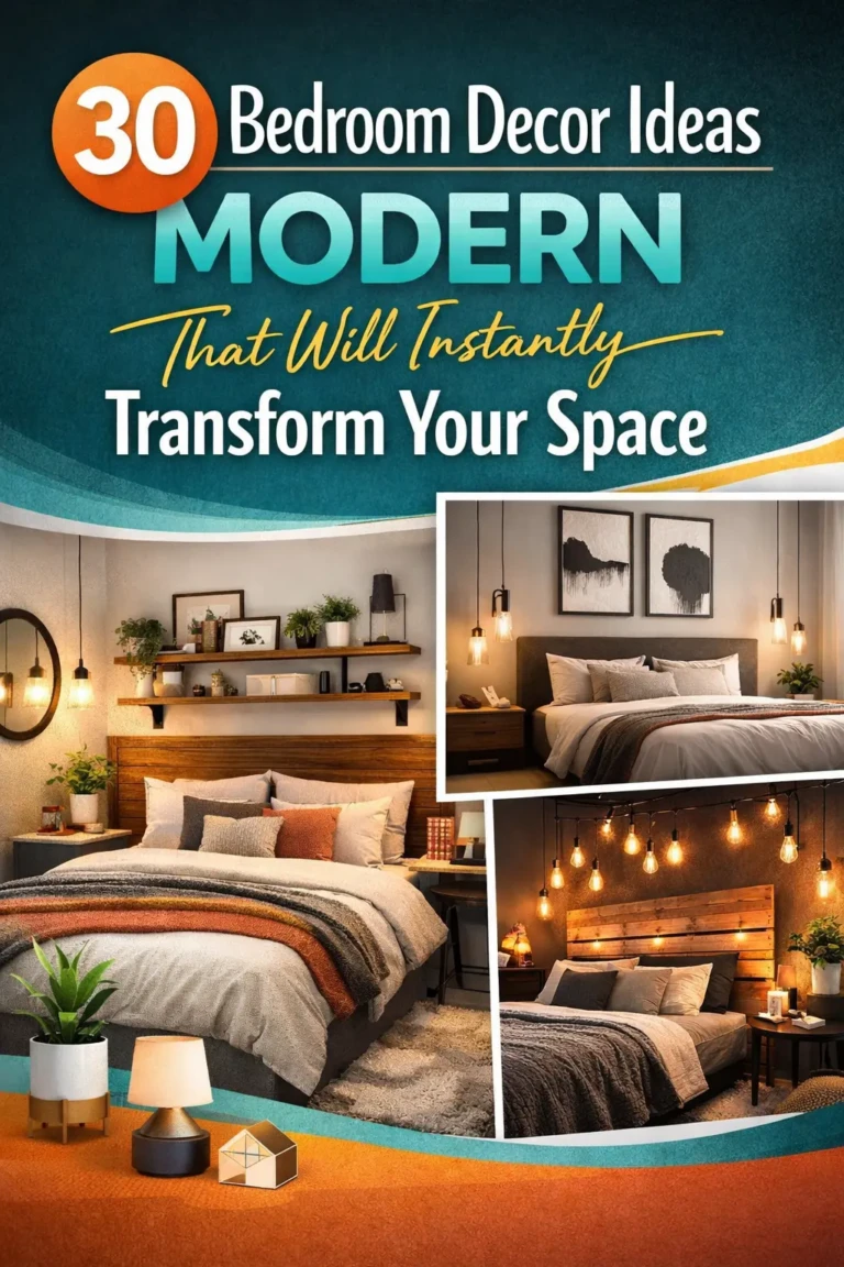 30 Bedroom Decor Ideas Modern That Will Instantly Transform Your Space