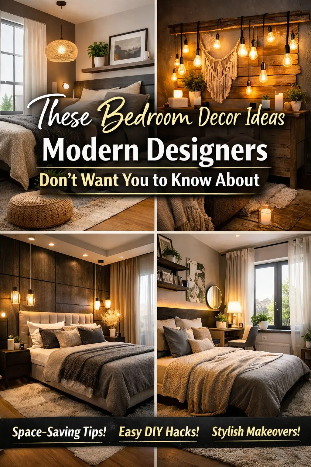 These Bedroom Decor Ideas Modern Designers Don’t Want You to Know About
